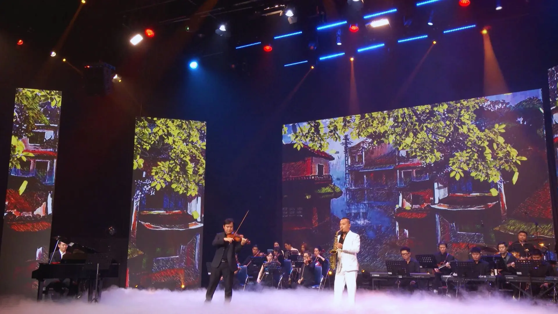 Khí nhạc: Hà Nội mùa vắng những cơn mưa